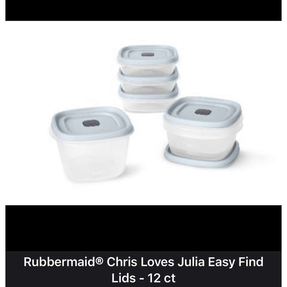 Chris loves Julia Rubbermaid Tupperware set 12pc, Brand New in bo…